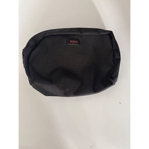 Tumi For Delta Black Travel Pouch Toiletry Bag first class amenity - Picture 8 of 9
